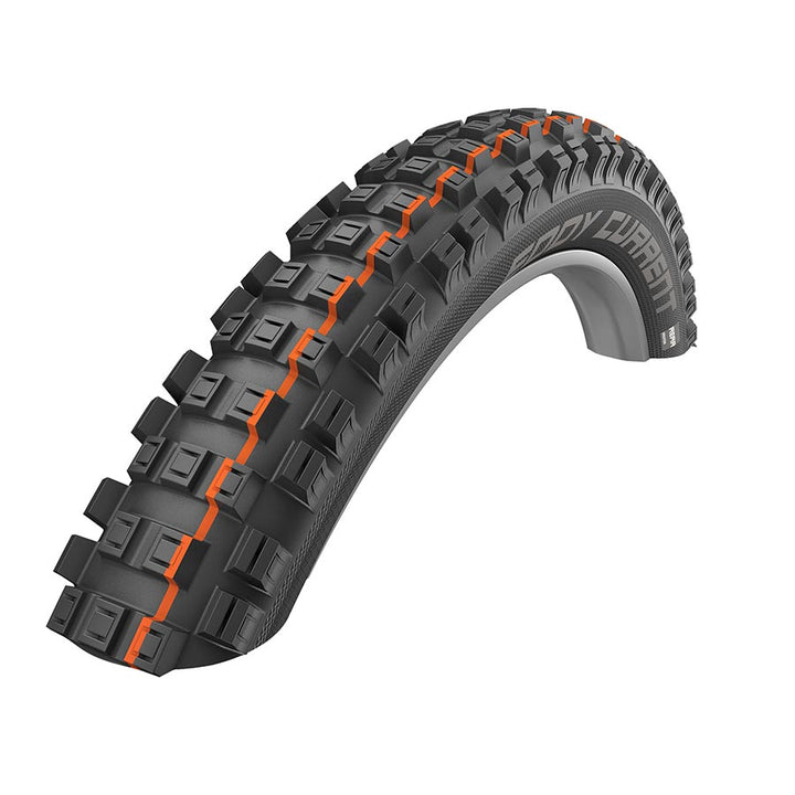 Schwalbe, Eddy Current Addix, Front Tire, 27.5''x2.80, Folding, Tubeless Ready, Addix Soft, Super Trail, 67TPI, Black