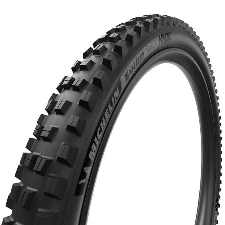Michelin, E-WILD RACING LINE Front, Mountain Tire, 29''x2.40, Folding, Tubeless Ready, MAGI-X, 4x55, Black