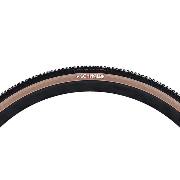 Schwalbe, G-One RX Pro, Gravel Tire, 28x1.50, Folding, Tubeless Ready, Addix Race, V-Guard, Transparent Skinwall