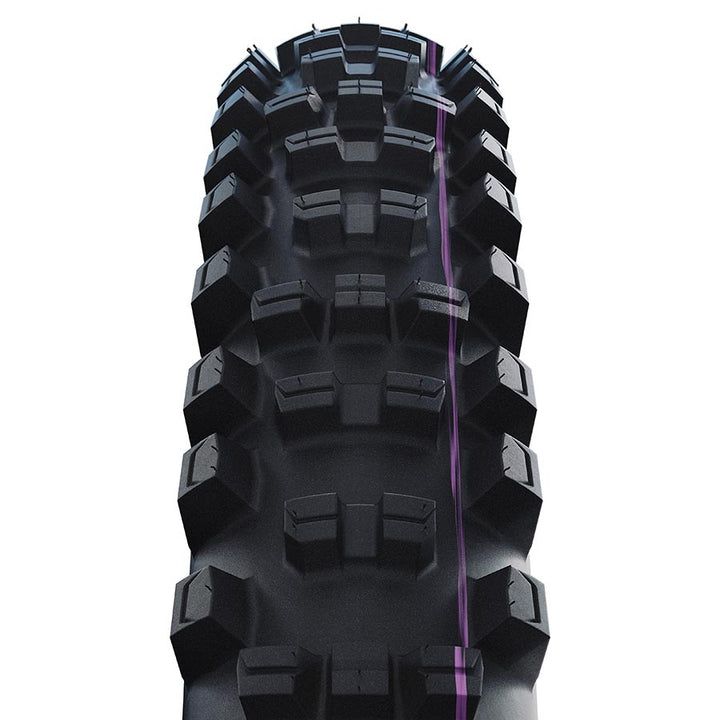 Schwalbe, Shredda Front, Mountain Tire, 29''x2.50, Folding, Tubeless Ready, Addix Ultra Soft, Gravity Pro - Radial, 67TPI, Black