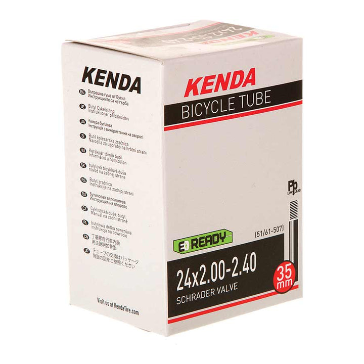 Kenda, Schrader, Tube, Schrader, Length: 35mm, 12'', 1-1/2 x 2-1/4