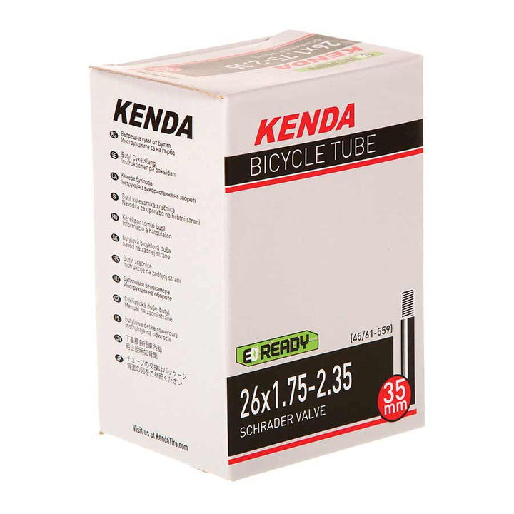 Kenda, Schrader, Tube, Schrader, Length: 35mm, 12'', 1-1/2 x 2-1/4