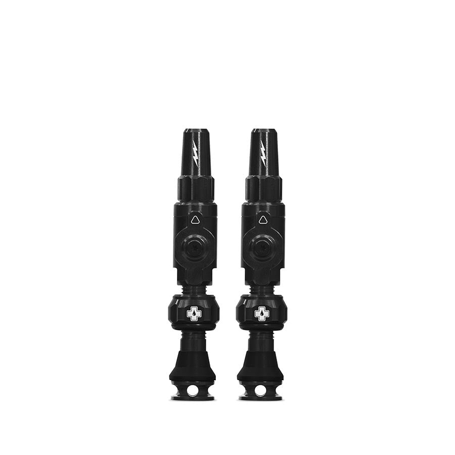 Muc-Off, Big Bore Lite, Tubeless Valve, Presta, 30mm, Black, Pair