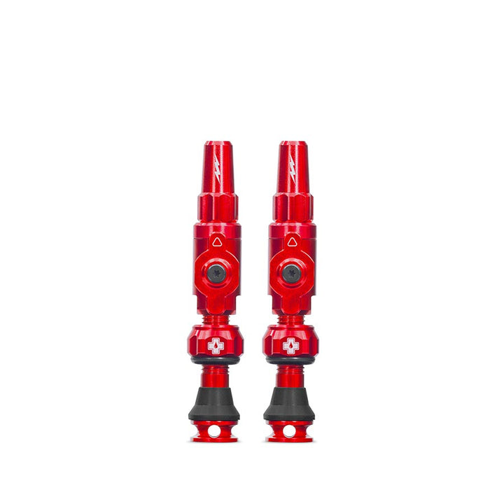 Muc-Off, Big Bore Lite, Tubeless Valve, Presta, 30mm, Black, Pair