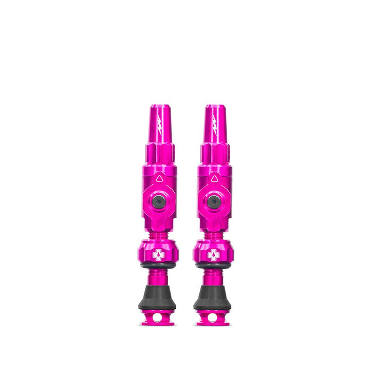 Muc-Off, Big Bore Lite, Tubeless Valve, Presta, 30mm, Black, Pair