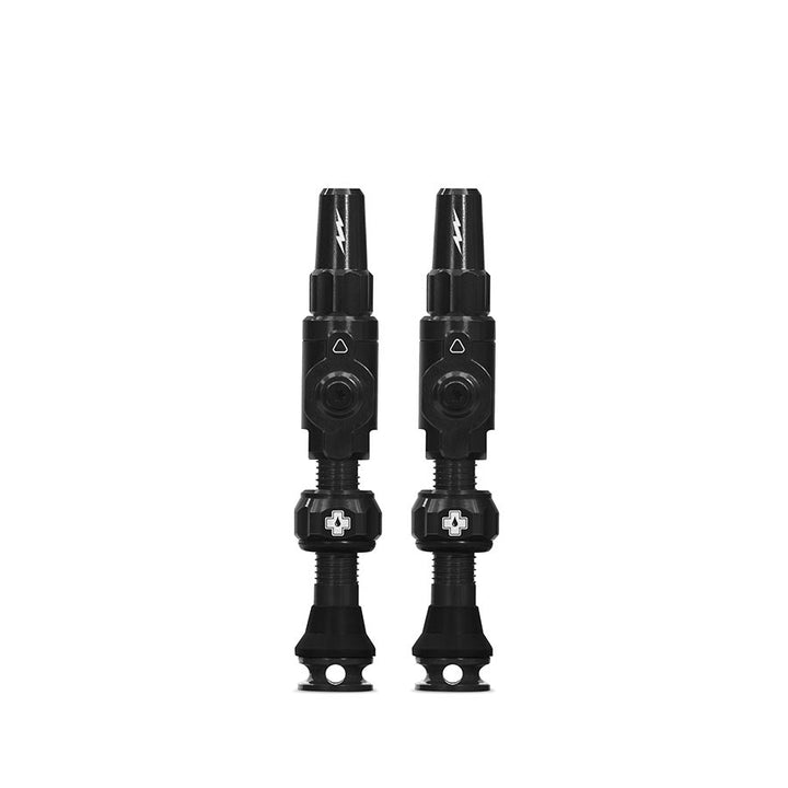 Muc-Off, Big Bore Lite, Tubeless Valve, Presta, 30mm, Black, Pair