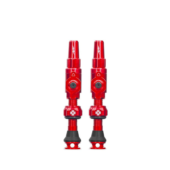 Muc-Off, Big Bore Lite, Tubeless Valve, Presta, 30mm, Black, Pair