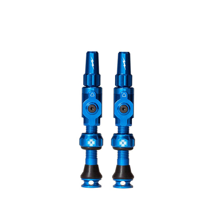 Muc-Off, Big Bore Lite, Tubeless Valve, Presta, 30mm, Black, Pair