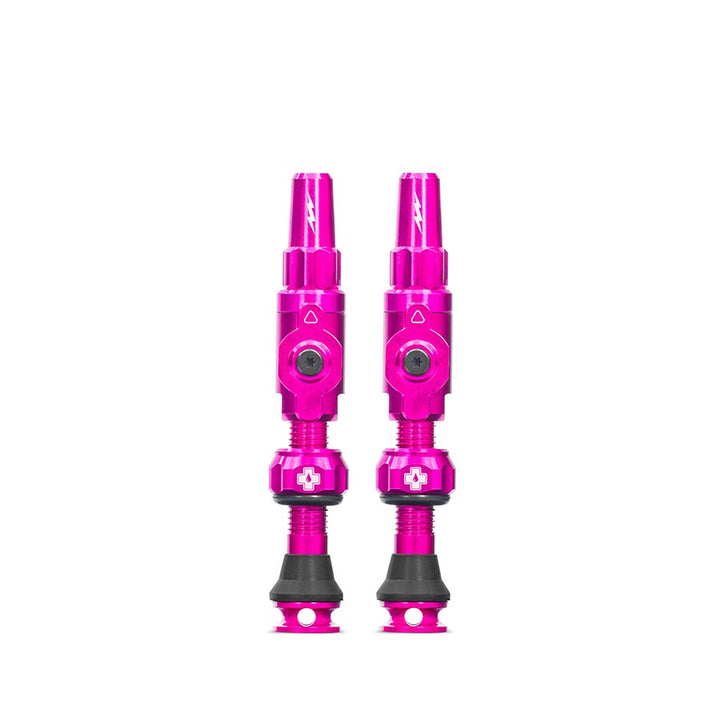 Muc-Off, Big Bore Lite, Tubeless Valve, Presta, 30mm, Black, Pair