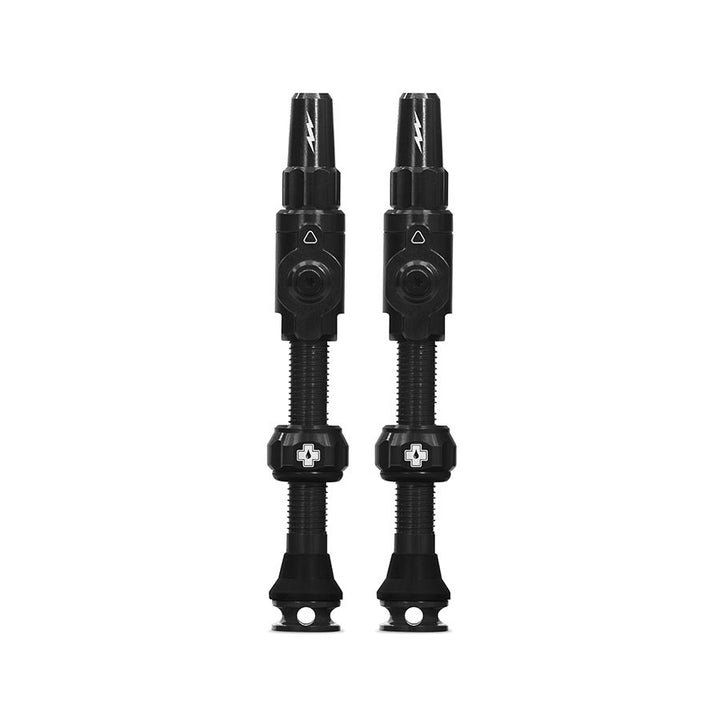 Muc-Off, Big Bore Lite, Tubeless Valve, Presta, 30mm, Black, Pair