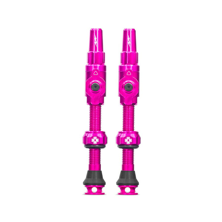 Muc-Off, Big Bore Lite, Tubeless Valve, Presta, 30mm, Black, Pair