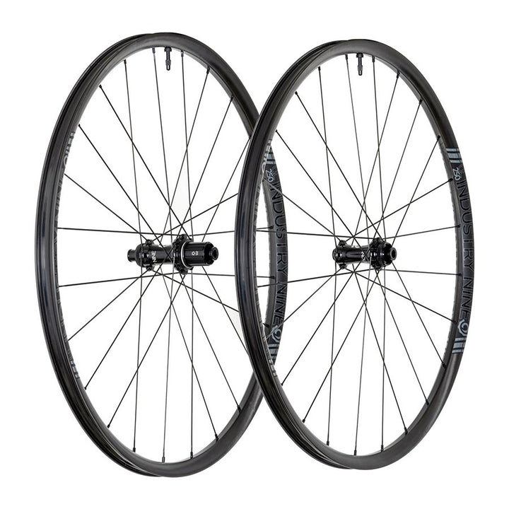 Industry Nine, Solix SL UL250c CX, Wheel, Front and Rear, 700C / 622, Holes: F: 24, R: 24, F: 12mm, R: 12mm, F: 100, R: 142, Disc Center Lock, Shimano Road 11, Set