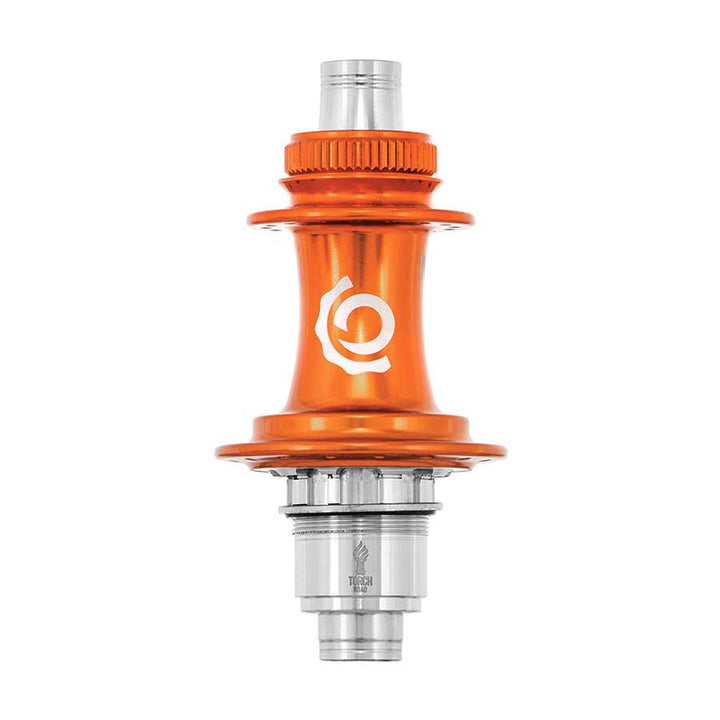 Industry Nine, Classic Road Disc CL, Disc Hub, Rear, 24H, 12mm TA, 142mm, Shimano Road 11, Orange