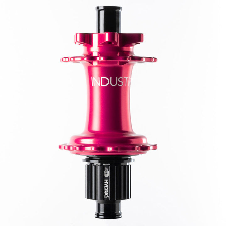 Industry Nine, Hydra 2 Boost MicroSpline, Disc Hub, Rear, 32H, 12mm TA, 148mm, Shimano Micro Spline, Black