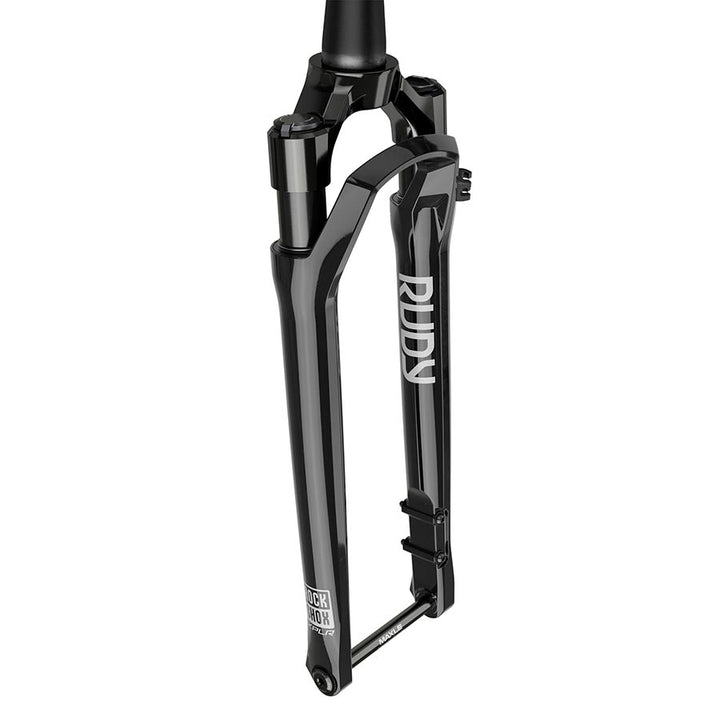 RockShox, Rudy Ultimate, Suspension Fork, 700C, Solo Air, 30mm, 1-1/8''-1.5'', 12x100mm TA, Rake: 45mm, Black