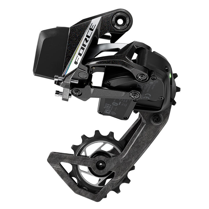 SRAM, Force AXS E1, Rear Derailleur, Speed: 12, Black