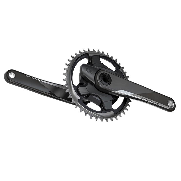 SRAM, Red 1 AXS Quarq, Power Meter Crankset, Speed: 12, Spindle: 28.99mm, BCD: Direct Mount, 46, DUB, 175mm, Black, Road