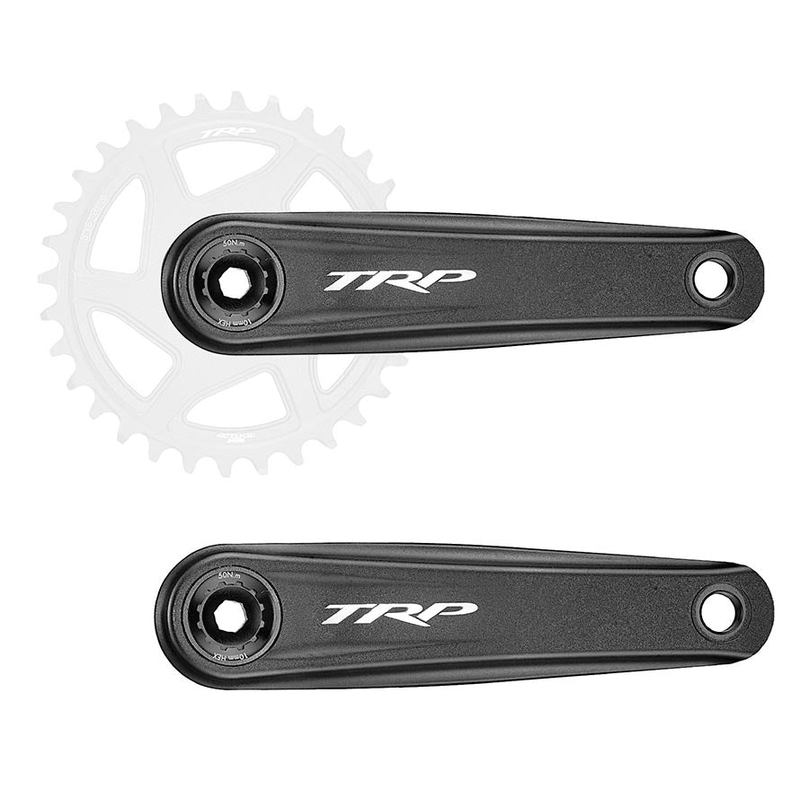 TRP, EVO 12 Alloy, Crankset, Speed: 12, Spindle: 30mm, BCD: Direct Mount, 30mm, 170mm, Black, MTB/Boost