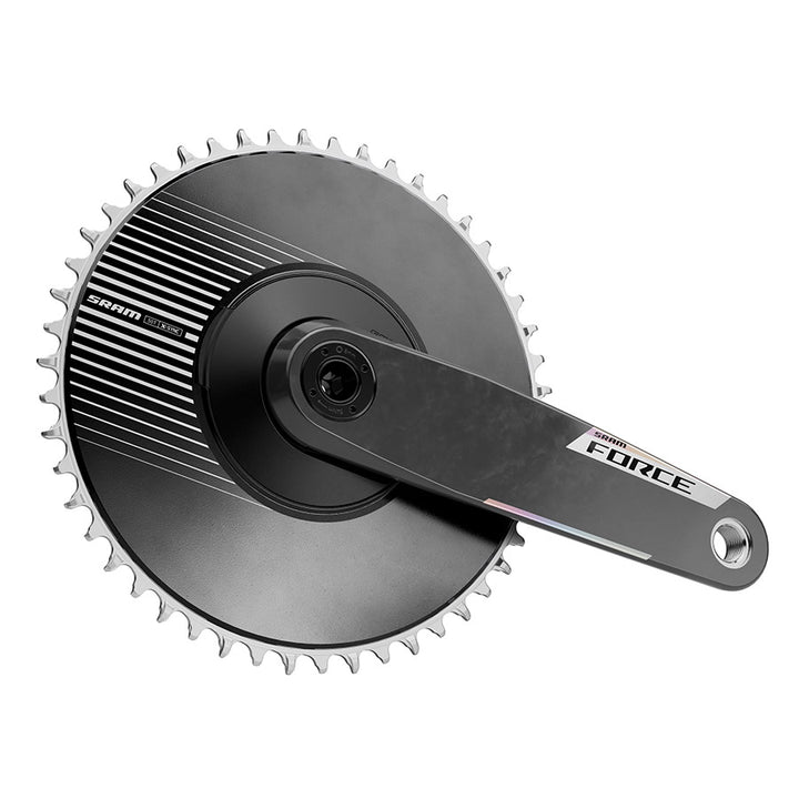 SRAM, Force 1x Aero E1, Crankset, Speed: 12/13, Spindle: 28.99mm, BCD: Direct Mount SRAM 8 Bolt, 50, DUB, 160mm, Black, Road