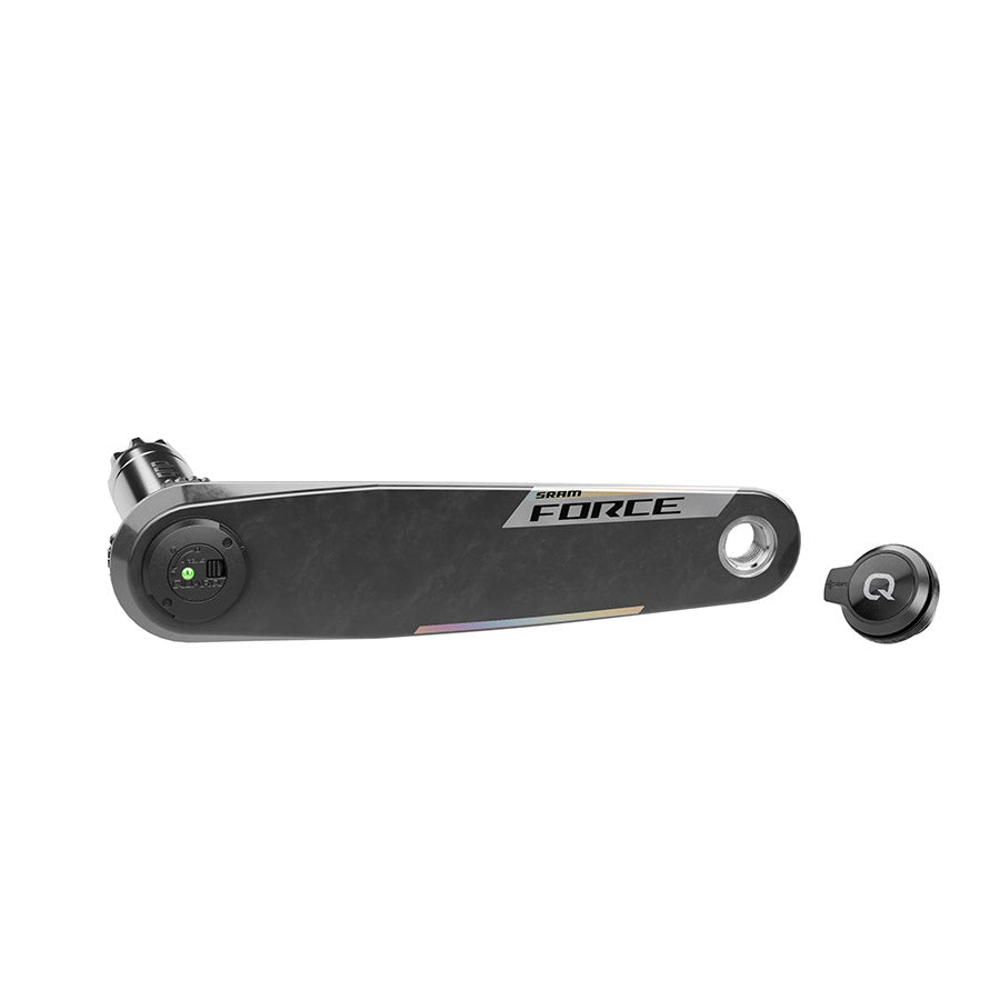 SRAM, Force XPLR Power Arm/Spindle, Power Meter Crankset, Speed: 12/13, Spindle: 28.99mm, DUB, 160mm, Black, Road