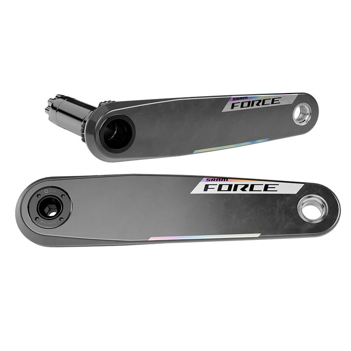 SRAM, Force E1 Crank Arm Assembly, Crank Arm, 160mm, DUB, BCD: Direct Mount SRAM 8 Bolt, Black