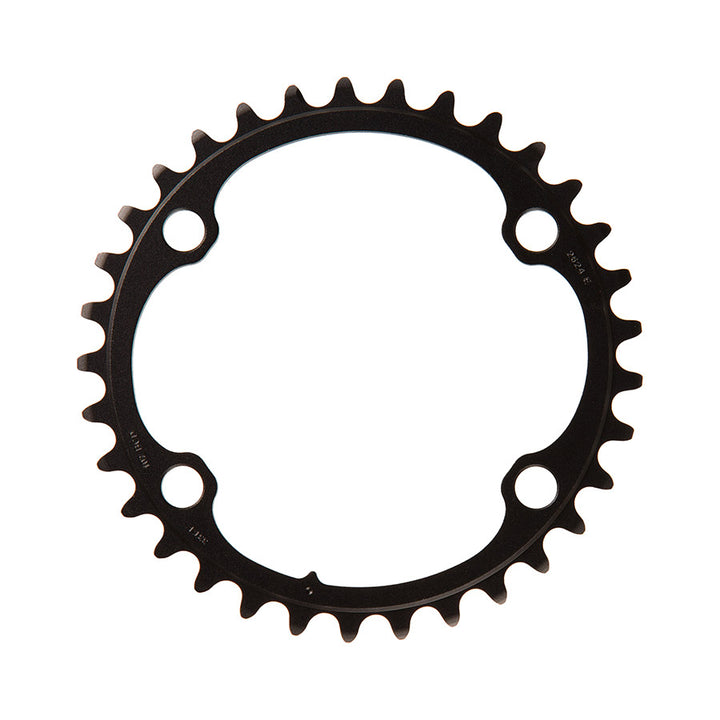 SRAM, Force AXS 2x, Chainring, Teeth: 33, Speed: 12, BCD: 107, Bolts: 4, Inner, Aluminum, Black