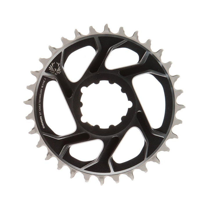 SRAM, Eagle, Chainring, Teeth: 30, Speed: 11/12, BCD: Direct Mount, Aluminum, Grey, -4mm