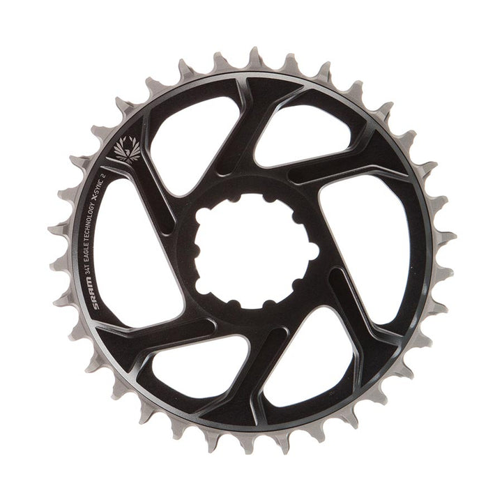 SRAM, Eagle, Chainring, Teeth: 30, Speed: 11/12, BCD: Direct Mount, Aluminum, Grey, -4mm