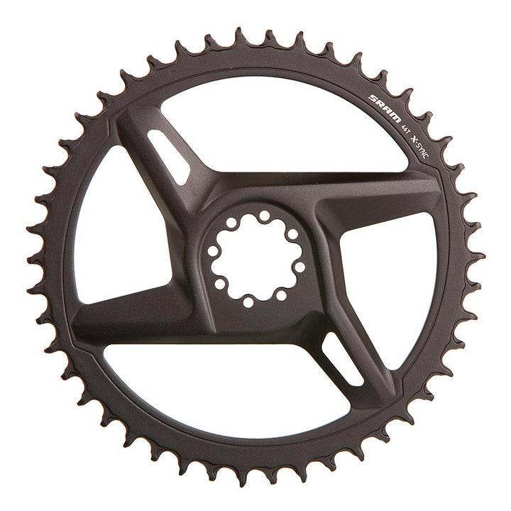 SRAM, Rival D1 DM, Chainring, Teeth: 38, Speed: 12, BCD: Direct Mount, Aluminum, Black