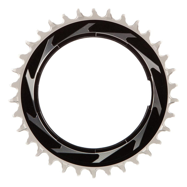 SRAM, Eagle T-Type Thread Mount 0mm Offset, Chainring, Teeth: 32, Speed: 12, BCD: Thread Mount, Aluminum, Black