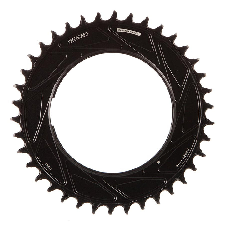 SRAM, Eagle T-Type Thread Mount 0mm Offset, Chainring, Teeth: 32, Speed: 12, BCD: Thread Mount, Aluminum, Black