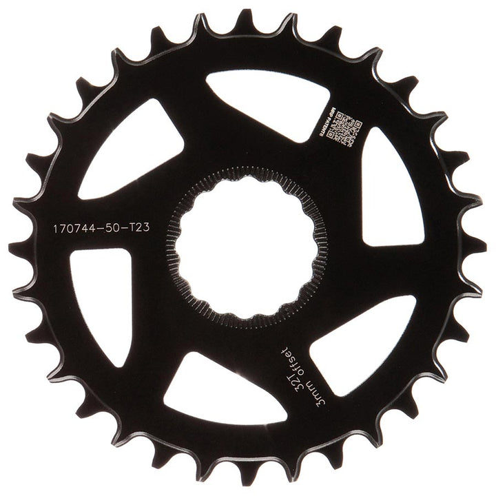 TRP, EVO, Chainring, Teeth: 30, Speed: 12, BCD: Direct Mount, Front, Aluminum, Black