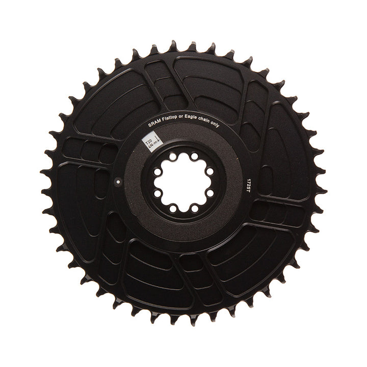 SRAM, Red E1 Aero, Chainring, Teeth: 44, Speed: 12/13, BCD: Direct Mount SRAM 8 Bolt, Black