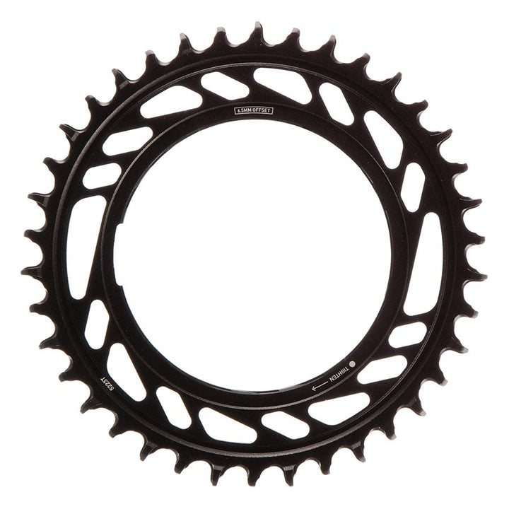 SRAM, Road Thread Mount E1, Chainring, Teeth: 46, Speed: 12/13, BCD: Thread Mount, Aluminum