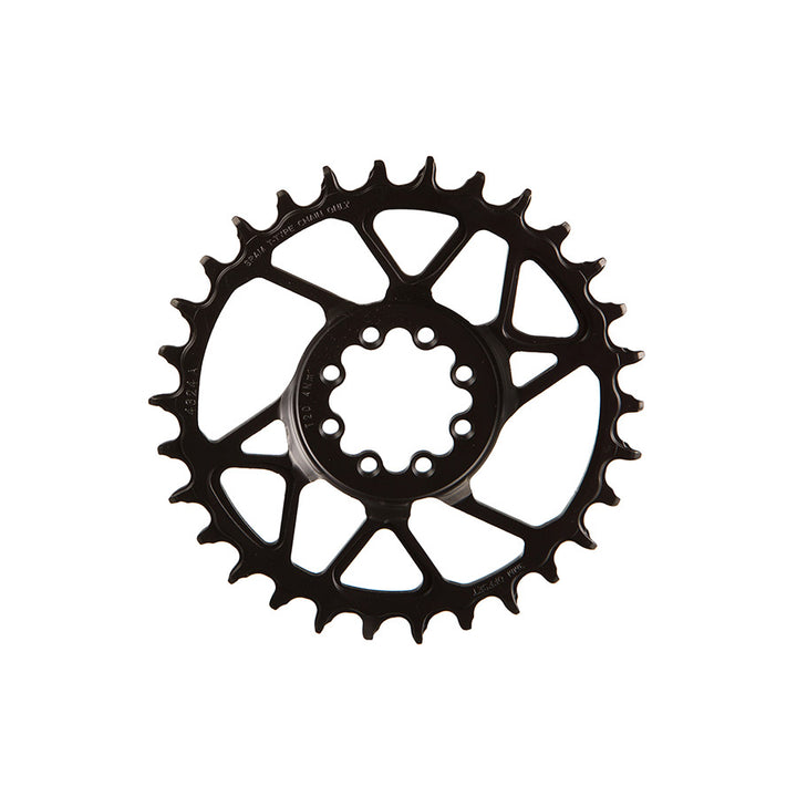 SRAM, S1000 Steel 8 Bolt, Chainring, Teeth: 30, Speed: 12, BCD: Direct Mount, Bolts: 8, Steel, Black