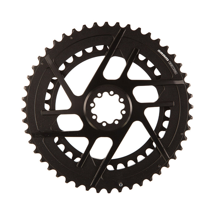 SRAM, Rival E1 2x Direct Mount, Chainring, Teeth: 46/33, Speed: 12, BCD: Direct Mount SRAM 8 Bolt, Black