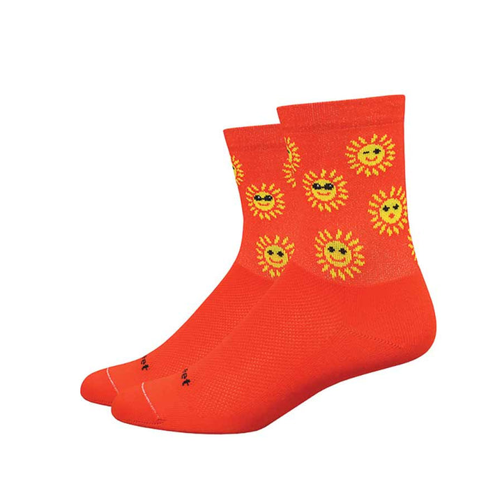DeFeet, Aireator 4'', Socks, Neptune/Black/Red, L