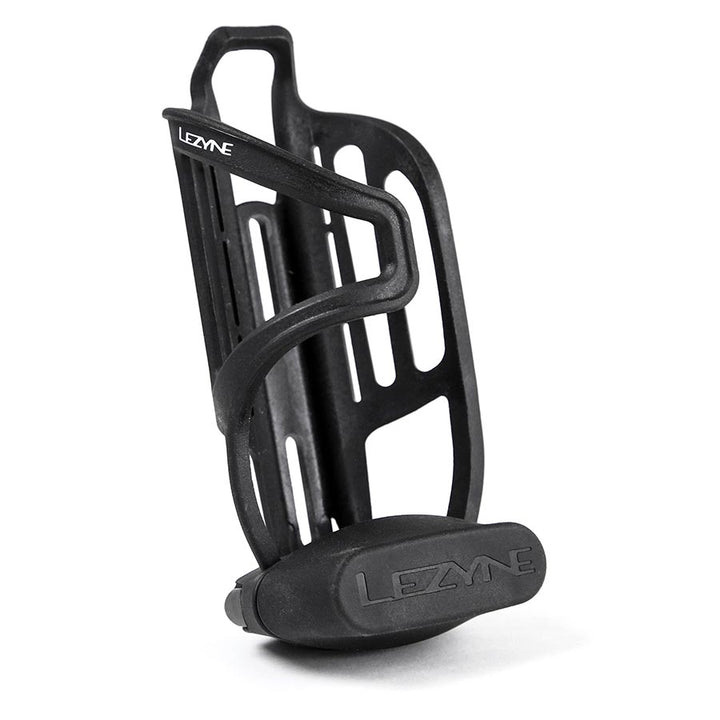 Lezyne, Tubeless Flow Storage Loaded, Bottle Cage, Composite, Includes CO2 Head, V18 Multi-Tool with Tubeless Reamer & Tire Plug Kits, 2 CO2 Cartridges (Right)