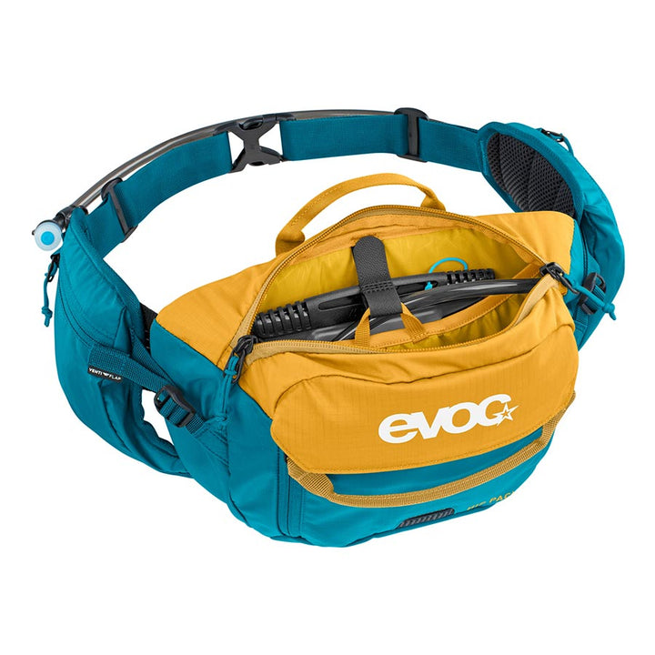 EVOC, Hip Pack 3L + 1.5L Bladder, Hydration Bag, Volume: 3L, Bladder: Included (1.5L), Black