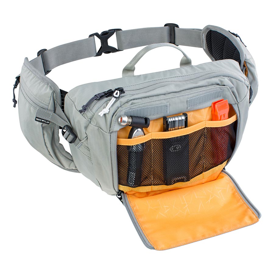 EVOC, Hip Pack 3L (no bladder), Hydration Bag, Volume: 3L, Bladder: Not included, Stone