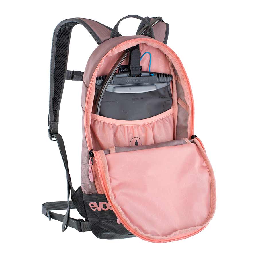EVOC, Joyride 4, Hydration Bag, Volume: 4L, Bladder: Not included, Dusty Pink/Carbon Grey