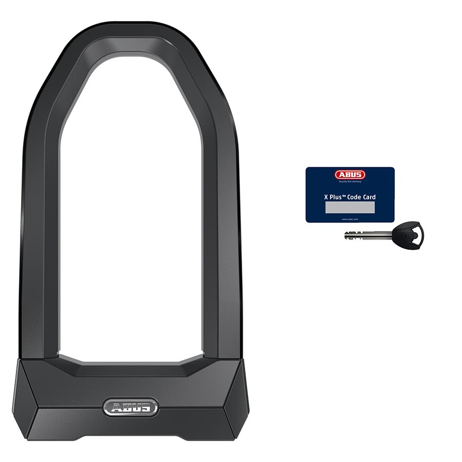 Abus, Granit Super Extreme 2500 XPlus, U-Lock, Key, 27mm, 16.5x23.0cm, 6.5''x9'', Black