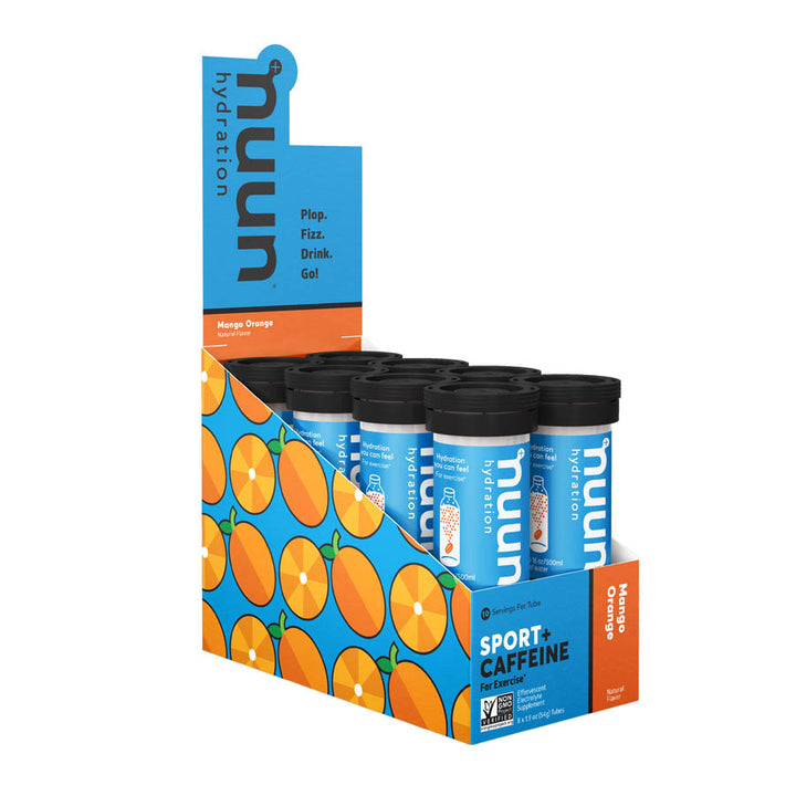 Nuun, Sport with Caffeine, Drink Mix, Cherry Limeade, Box of 8, 10 servings