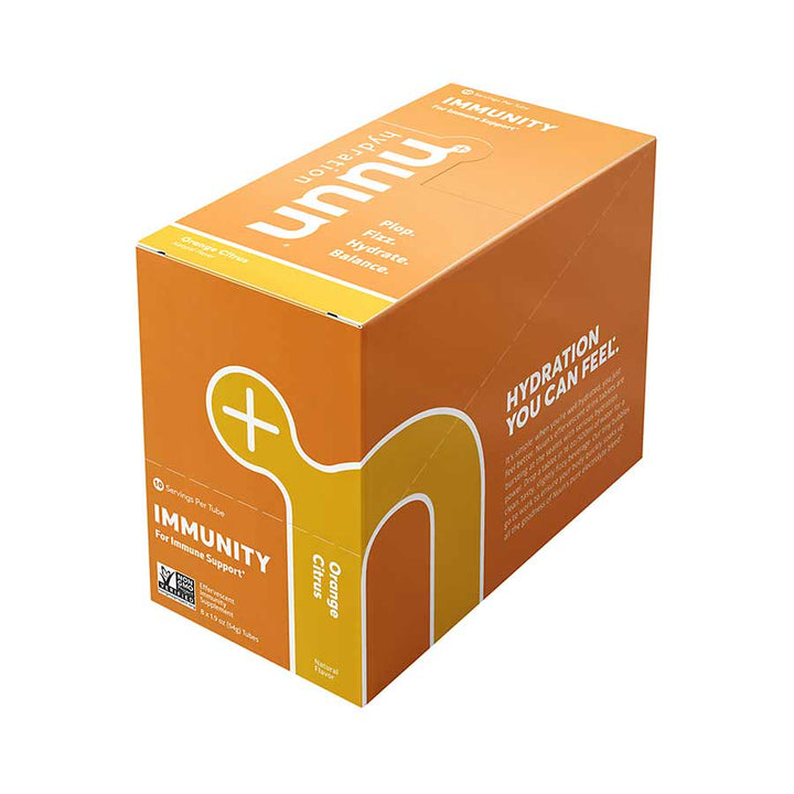 Nuun, Immunity, Drink Mix, Blueberry/tangerine, Box of 8, 10 servings