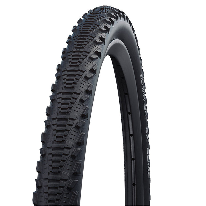 Schwalbe, CX Comp, Gravel Tire, 20x1.75, Wire, Clincher, SBC, K-Guard, Reflex, 50TPI, Black
