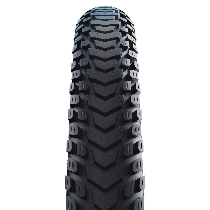 Schwalbe, Marathon Mondial, Hybrid Tire, 700x50C, Wire, Clincher, Addix, RaceGuard, Reflex, 67TPI, Black