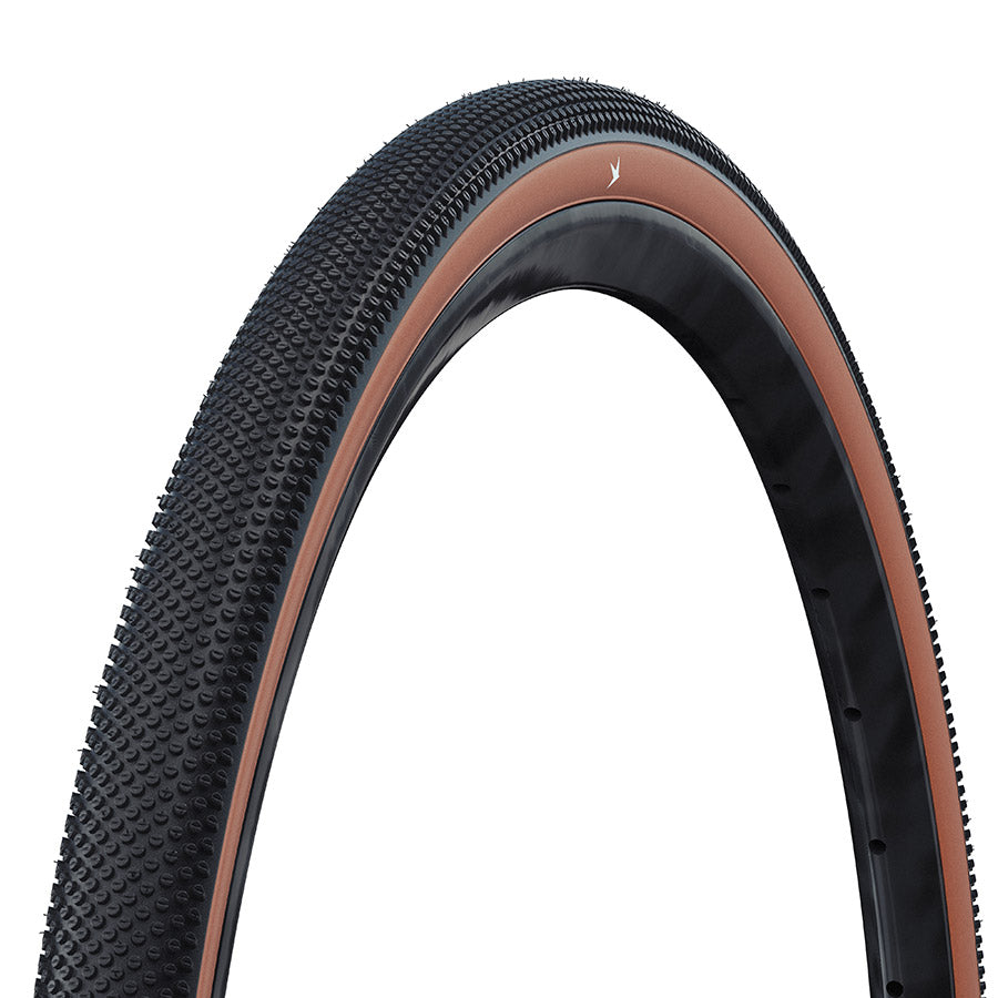 Schwalbe, G-One Allround Perf, Hybrid Tire, 27.5x2.60, Folding, Clincher, Addix Green, RaceGuard, Reflex, 67TPI, Black