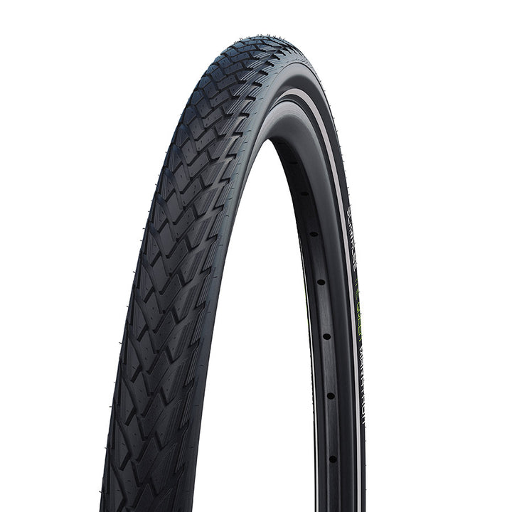 Schwalbe, Marathon Performance, Hybrid Tire, 700x25C, Wire, Clincher, Addix Eco, GreenGuard, 67TPI, Black
