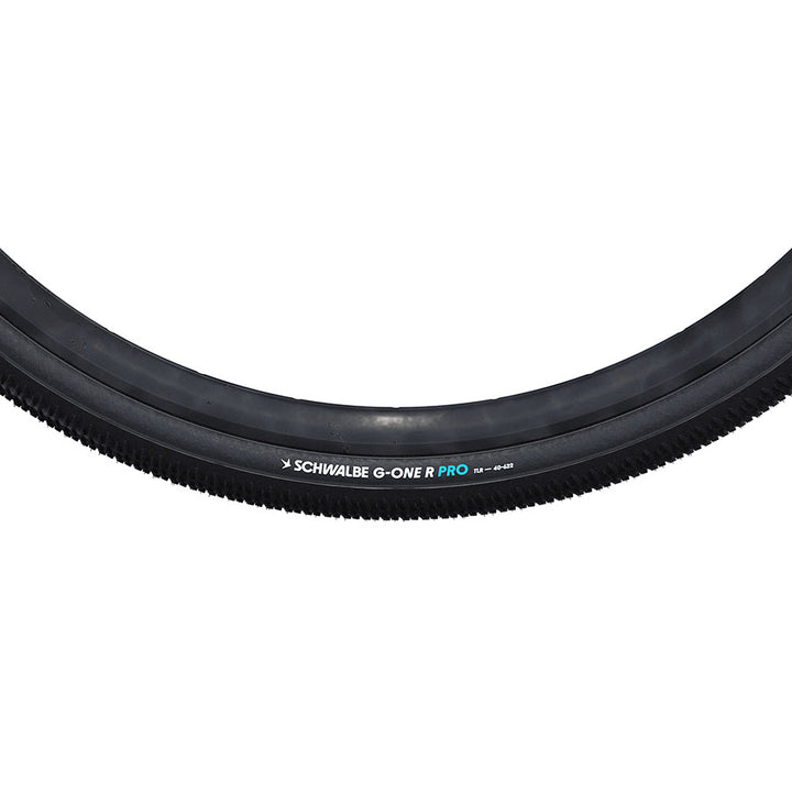 Schwalbe, G-One R Pro, Gravel Tire, 700x50C, Folding, Clincher, Addix Race, V-Guard, 67TPI, Black