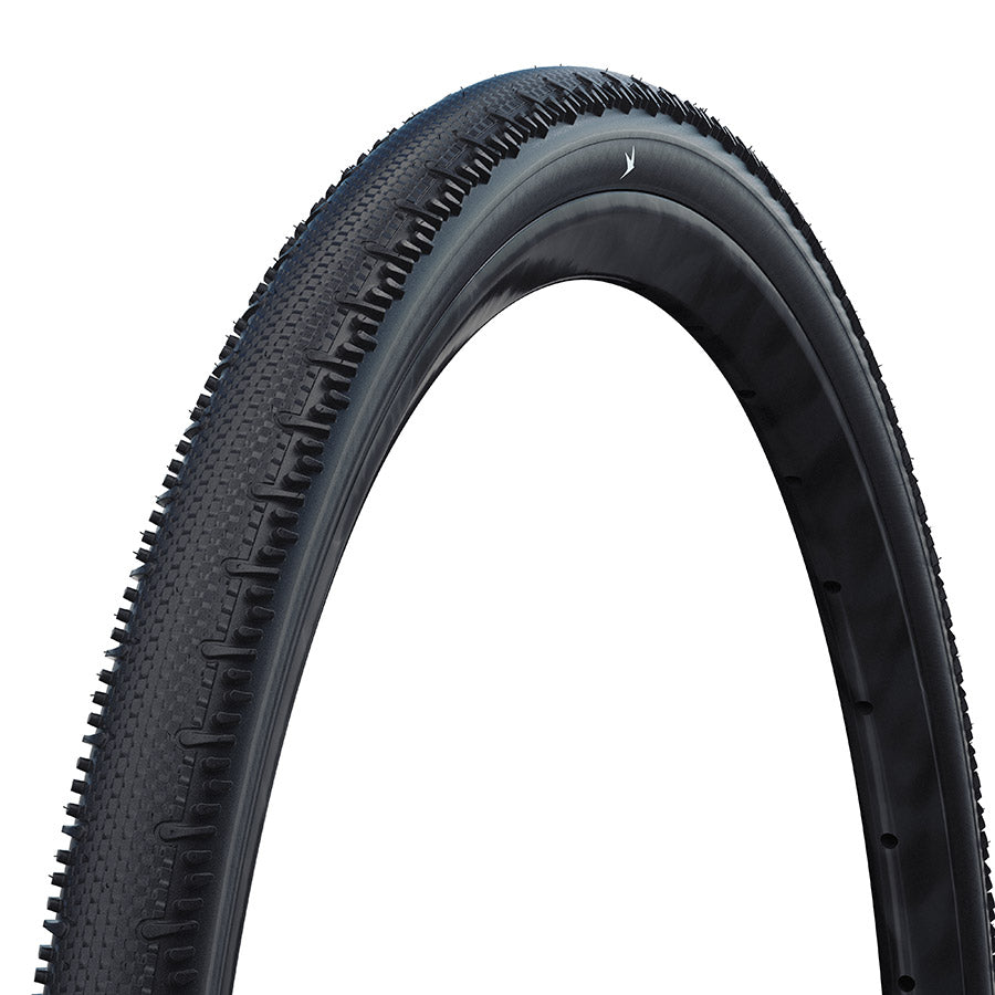 Schwalbe, G-One RS Pro, Gravel Tire, 700x50C, Folding, Clincher, Addix Race, V-Guard, 67TPI, Black
